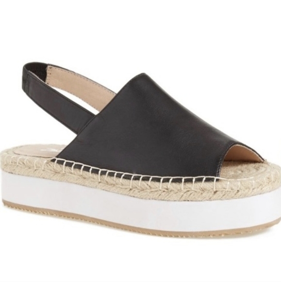 Shellys London Denise Espadrille Flatform Sandals - Picture 2 of 16